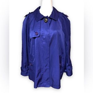 Charter Club Woman’s Purple Blue Jacket